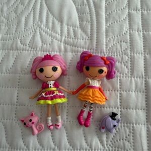 Lalaloopsy Mini Jewels Sparkles & Peanut Big Top Set w Pets